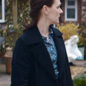 Nia Emin Missing You S01 Black Trench Coat