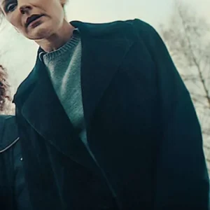 Nia Emine Missing You Black Trench Coat