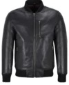 Nick Torres NCIS S22 Black Leather Jacket For Sale