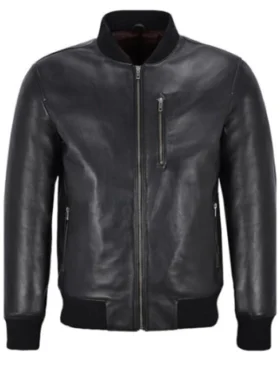 Nick Torres NCIS S22 Black Leather Jacket For Sale