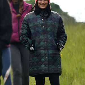 Nikki Garcia The Traitors US S03 Green Plaid Coat