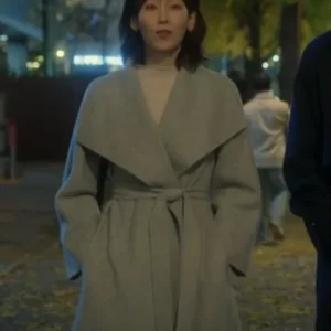 No In ji The Trunk Grey Wool Coat