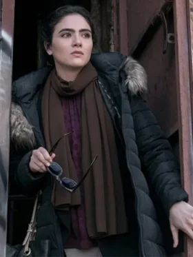 Noor The Night Agent S02 Puffer Hooded Jacket