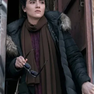 Noor The Night Agent S02 Puffer Hooded Jacket