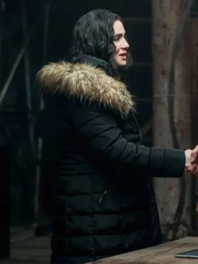 Noor The Night Agent S02 Puffer Hooded Jacket For Sale