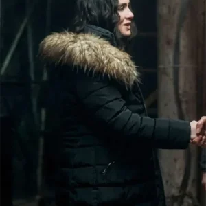 Noor The Night Agent S02 Puffer Hooded Jacket For Sale