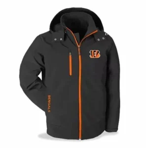 Norton Cincinnati Bengals Black Hooded Jacket