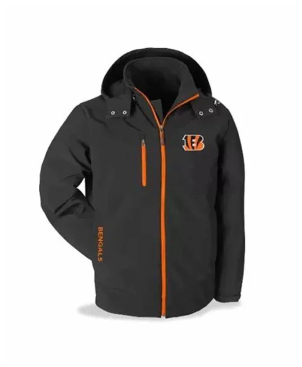 Norton Cincinnati Bengals Black Hooded Jacket