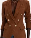 Order Alexandra Breckenridge Virgin River Brown Blazer