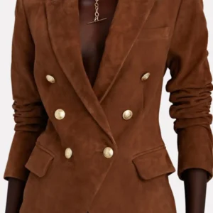 Order Alexandra Breckenridge Virgin River Brown Blazer