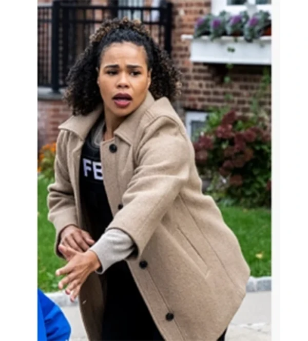 Order Now Sheryll Barnes FBI Most Wanted Beige Coat