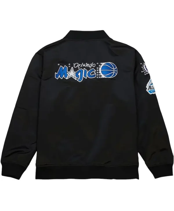 Orlando Magic Full Zip Black Bomber Jacket