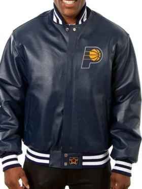 Orlando Magic Leather Bomber Jacket 3