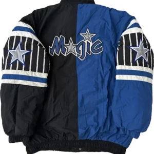 Orlando Magic Vintage Black Blue Jacket