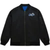 Orlando Magic Zipper Black Bomber Jacket