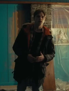 Peter Prior True Detective S04 Black Parka Jacket For Sale