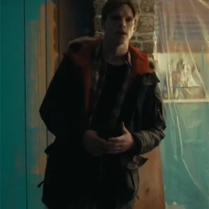 Peter Prior True Detective S04 Black Parka Jacket For Sale