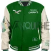 Philadelphia Eagles Letterman Green Varsity Jacket