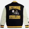 Pittsburgh Steelers Snoop Dogg Varsity Letterman Jacket shoot back
