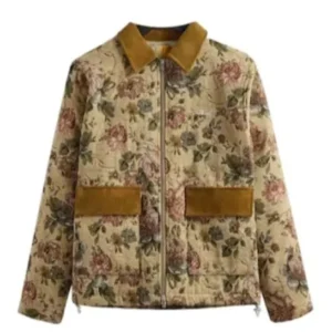 Potts The Other Two S03 Josh Segarra Floral Jacket Front