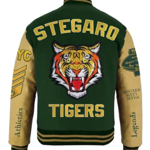 Quinton Green Stegaro Tiger Varsity Jacket Back