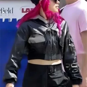 Rachel Leighton Captain America Brave New World Leather Jacket