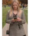 Renee Rapp The Sex Lives of College Girls Plaid Belted Blazer