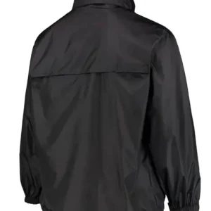 Reuben Philadelphia Eagles Black Windbreaker Jacket Back