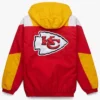 Roach Polyester Kansas City Chiefs Starter Pullover Jacket Back