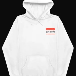 Robertson Eminem Slim Shady White Hoodie