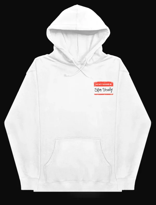 Robertson Eminem Slim Shady White Hoodie