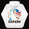 Robertson Eminem Slim Shady White Hoodie Back