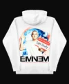Robertson Eminem Slim Shady White Hoodie Back