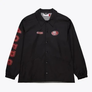 Rosanna San Francisco 49ers Black Polyester Jacket