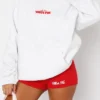 Russell White Fox Cherry Hoodie