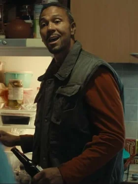 Ryan Kowtok True Detective S04 Grey Vest