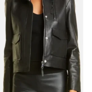 Sabrina Sohal Allegiance Leather Jacket