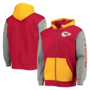Sarina Gerhold Kansas City Chiefs Zip Hooded Jacket
