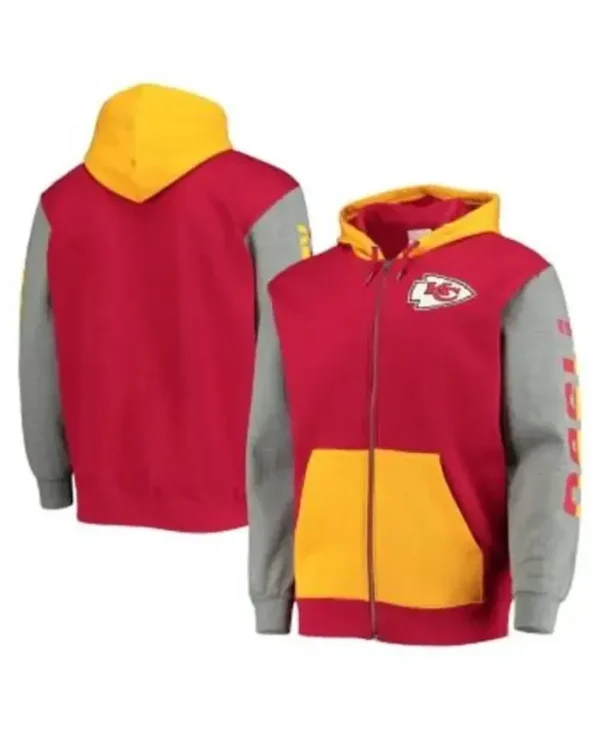 Sarina Gerhold Kansas City Chiefs Zip Hooded Jacket