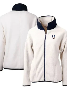 Sasha Wiza Indianapolis Colts NFL Sherpa Jacket