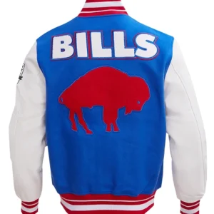 Sebastian Buffalo Bills Wool Varsity Jacket Back