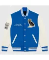 Seleukos OVO Same City Same Friends Wool Varsity Jacket