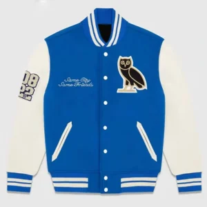 Seleukos OVO Same City Same Friends Wool Varsity Jacket