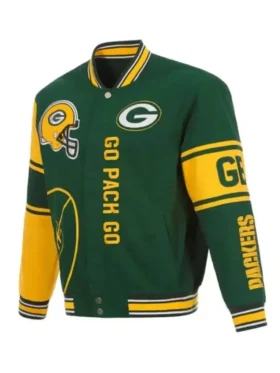 Shane Runte Green Bay Packers Bomber Jacket