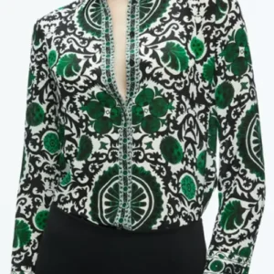 Shanola Hampton Found S02 Cotton Printed Shirt For Sale