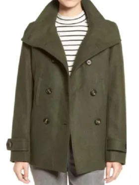 Sheryll Barnes FBI Most Wanted Wool Coat
