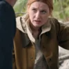 Shop Alexandra Breckenridge Virgin River S06 Brown Cotton Jacket
