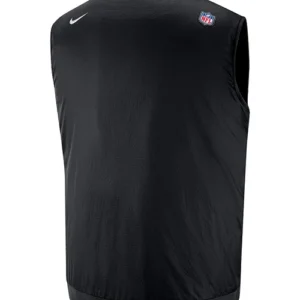Shop Atlanta Falcons Mens Black Full Zip Vest