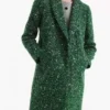 Shop Elizabeth Asher Chicago Med S10 Green Speckled Coat