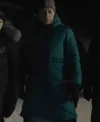 Shop Evangeline Navarro True Detective S04 Green Puffer Coat